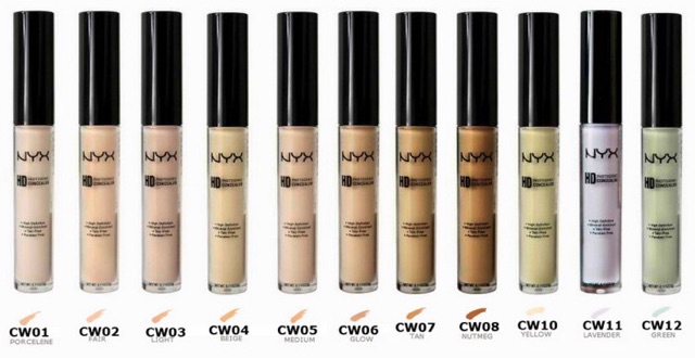Che khuyết điểm NYX HD Concealer Cache - Cernes Photogenic 