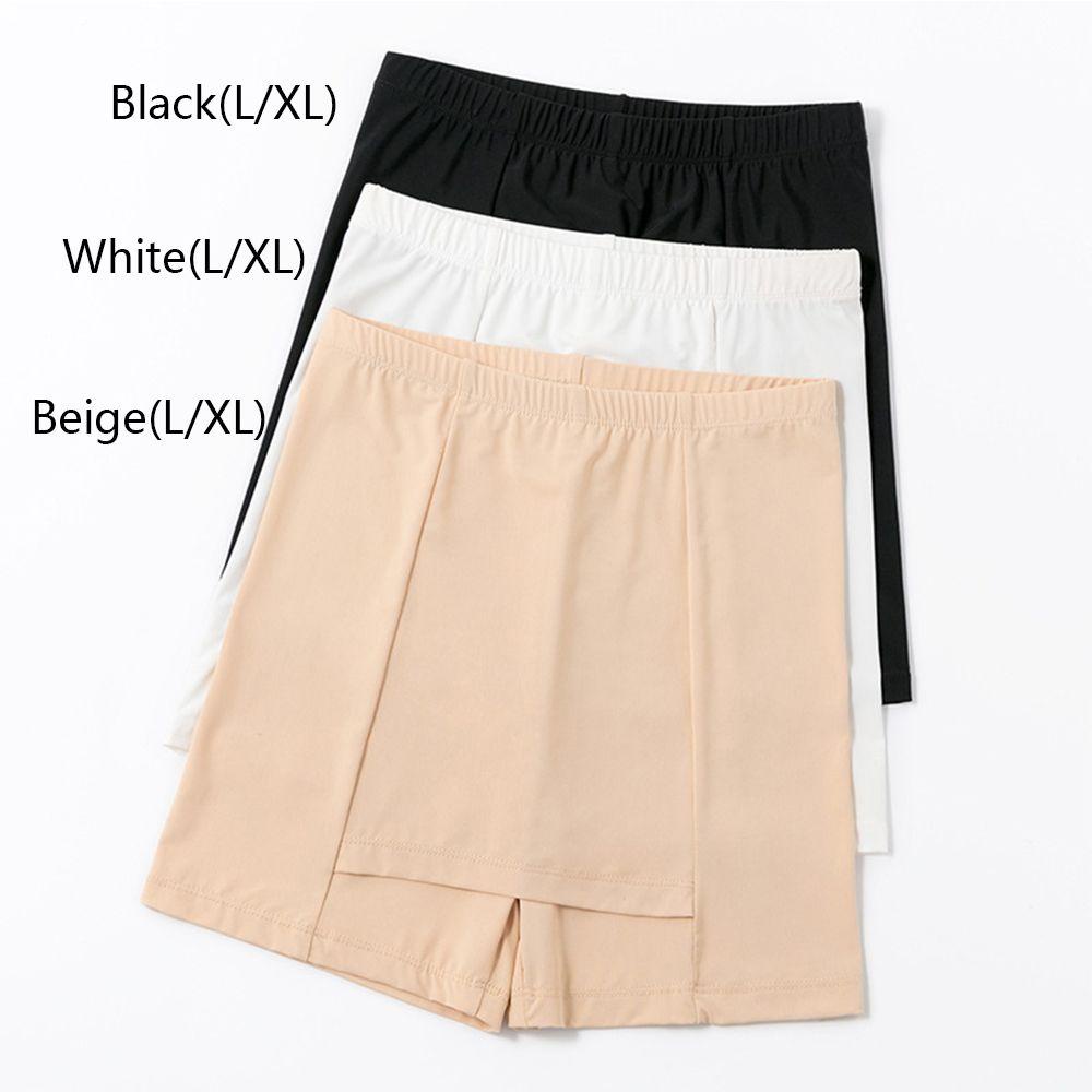 Quần Short An Toàn Vải Lụa Mát Không Đường May Thời Trang Mùa Hè