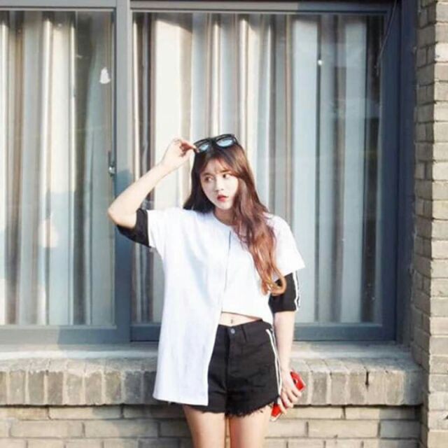 ÁO CROPTOP, ÁO PHỐI MÀU, ÁO XINH, ÁO HOT, ÁO ĐẸP, ÁO CAO CẤP, ÁO GIÁ RẺ Áo Ulzzang