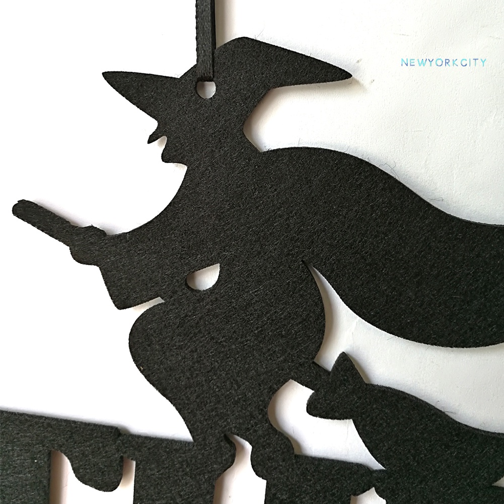 Biển Hiệu Treo Tường Trang Trí In Chữ Witch Is In Halloween