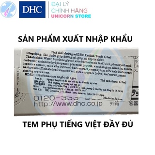 (T7/2024) Tinh Chất Dưỡng Dài Mi DHC Eyelash Tonic 6.5ml 3.5ml