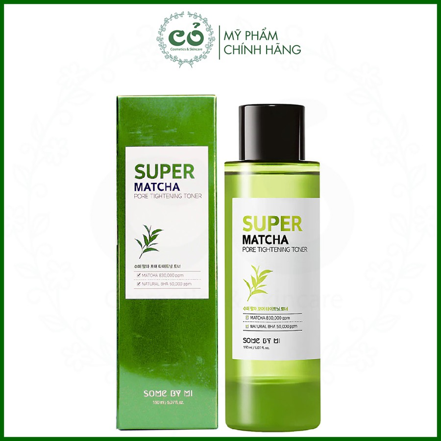 Nước hoa hồng Some By Mi Super Matcha Pore Tightening Toner 150 ml