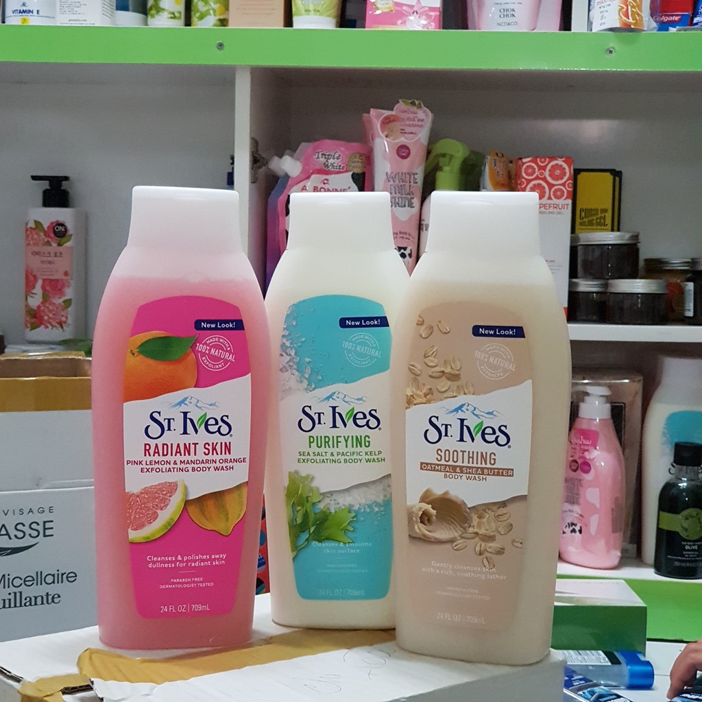 Sữa tắm St.Ives mẫu mới 709ml ( mùi muối biển ) | BigBuy360 - bigbuy360.vn