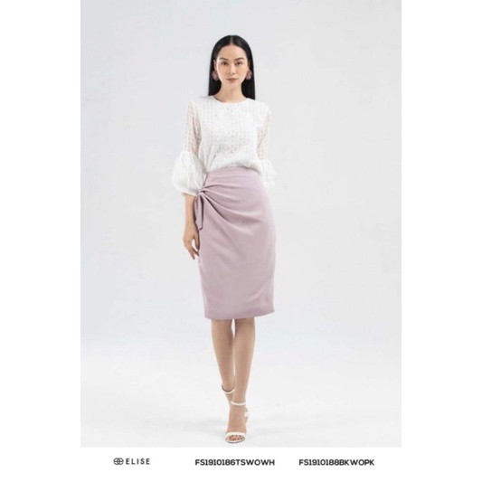 Chân váy nhúm eo Elise nguyên tag