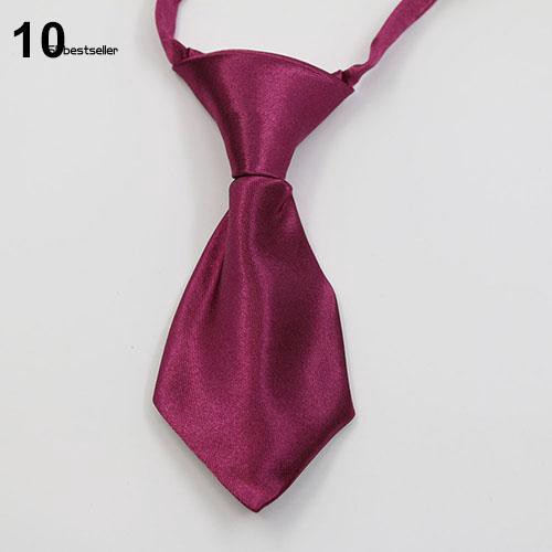 Cà vạt màu trơn xinh xắn cho thú cưng