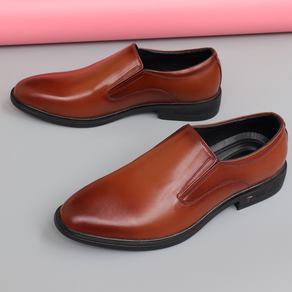 Giày tây công sở da bò, giày lười nam da bò - NeO4395de