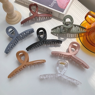 Kẹp tóc nữ trong suốt phong cách thời trang Hàn Quốc