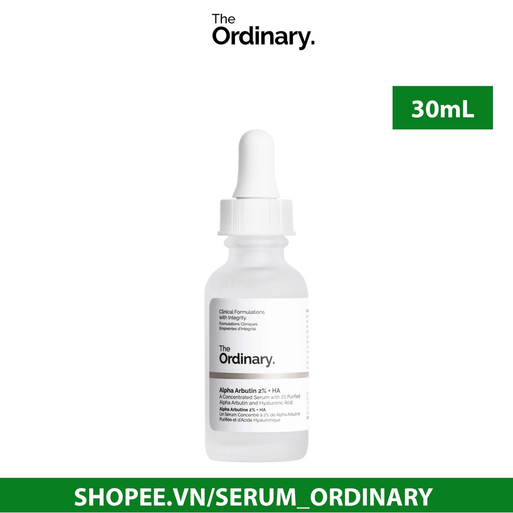  Serum The Ordinary Alpha Arbutin + HA - Tinh chất trắng da ( 30mL )