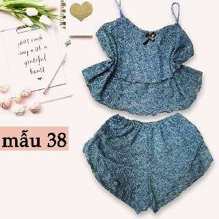 Đồ bộ voan  2 tầng hàng big size