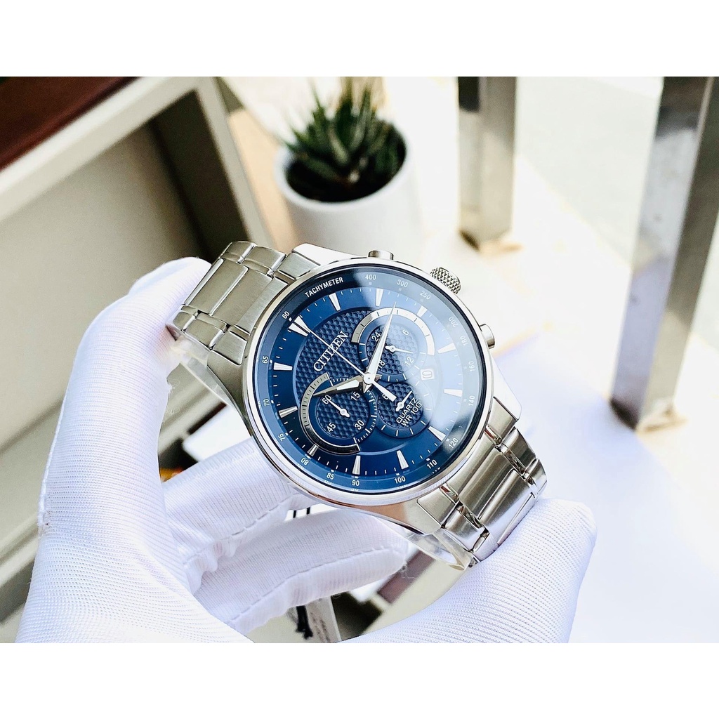 Đồng Hồ Nam CITIZEN Quartz AN8190-51L Chính Hãng Tặng Dây Da Cao Cấp