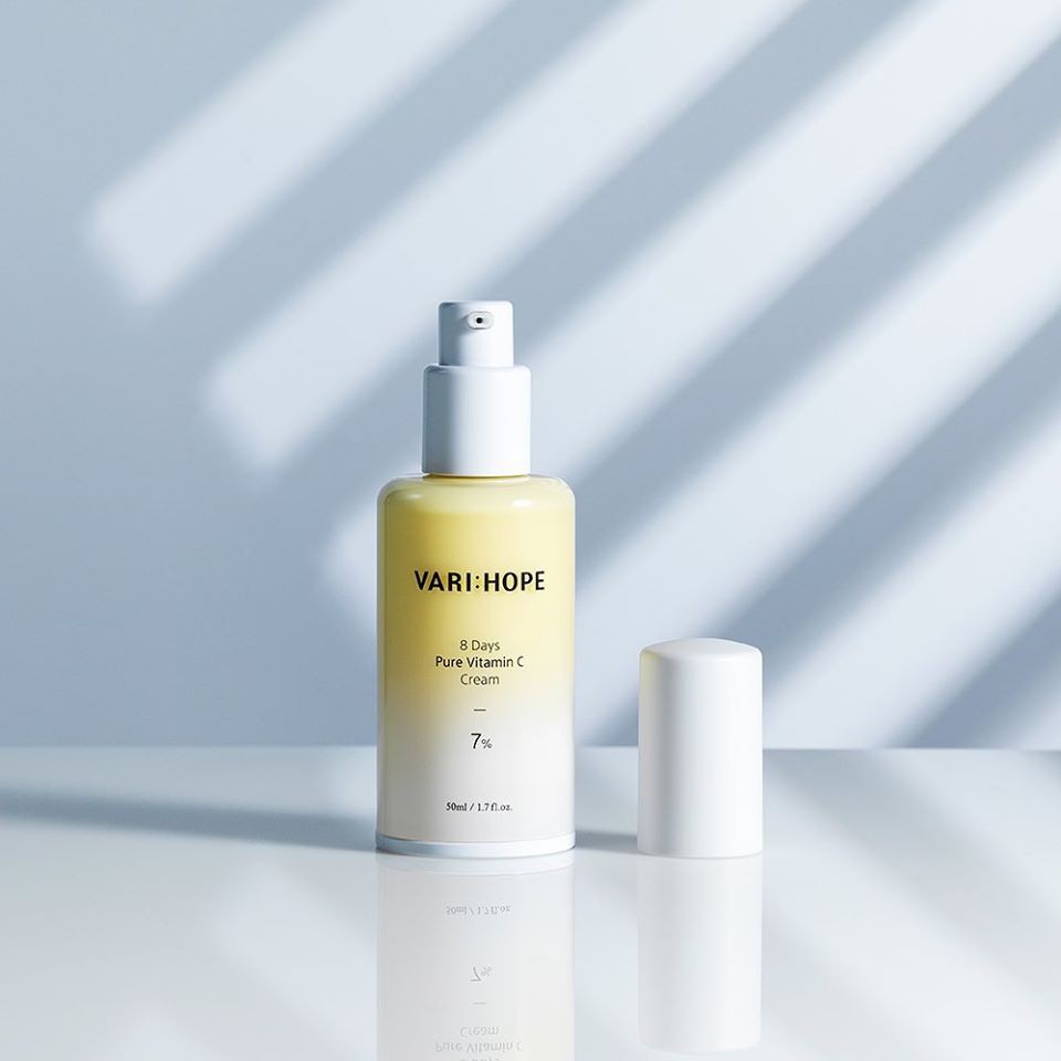 Kem dưỡng trắng da, mờ thâm mụn Vitamin C Varihope 8 Days Pure Vitamin C Cream 7% | BigBuy360 - bigbuy360.vn