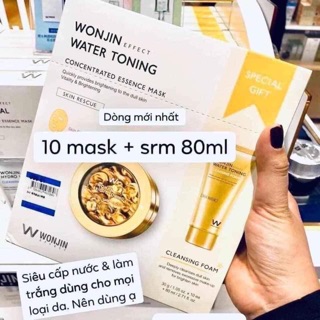 [Tặng Sữa Rửa Mặt ] Mặt Nạ Spa Cao Cấp Wonjin (hộp 10m)