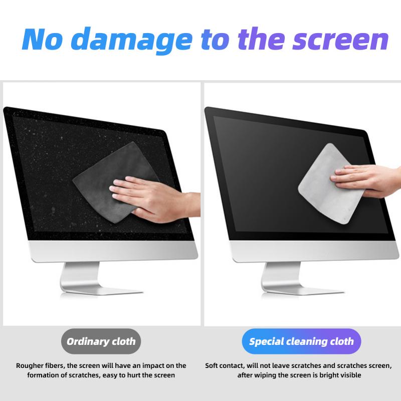 Khăn lau FONKEN đánh bóng màn hình thích hợp cho máy tính/ điện thoại iPhone 13 12Pro Mini/ Macbook