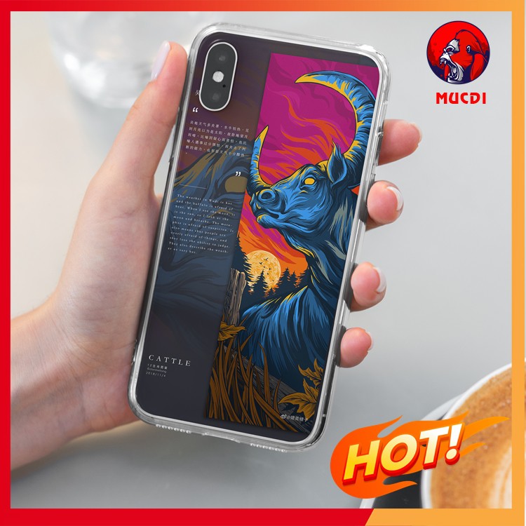 Ốp lưng tuổi Sửu Mucdi 6/6plus/6s/6s plus/7/7plus/8/8plus/x/xs/xs max/11/11 promax/12 /12 pro max _Mucdi-A002