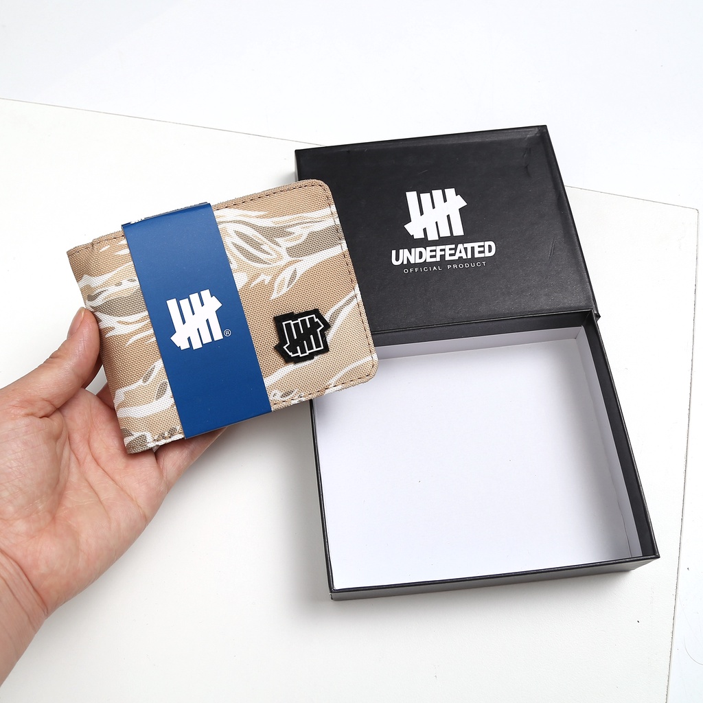Ví UNDERFEATED Mini cầm tay nhỏ gọn đẹp nhiều ngăn thời trang chất vải Canvas chống thấm nước UND01