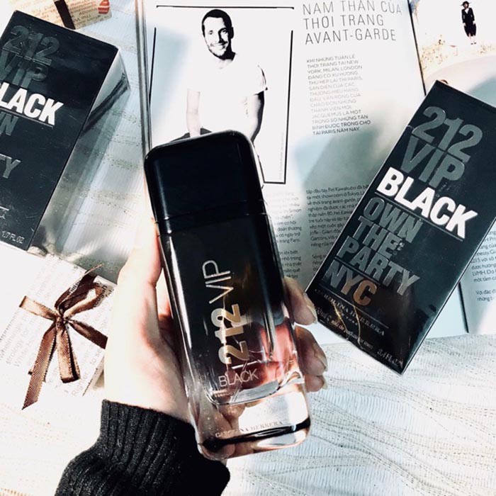 Nước Hoa Nam ❣️FREESHIP❣️ Nước Hoa Carolina Herrera 212 VIP Black EDP