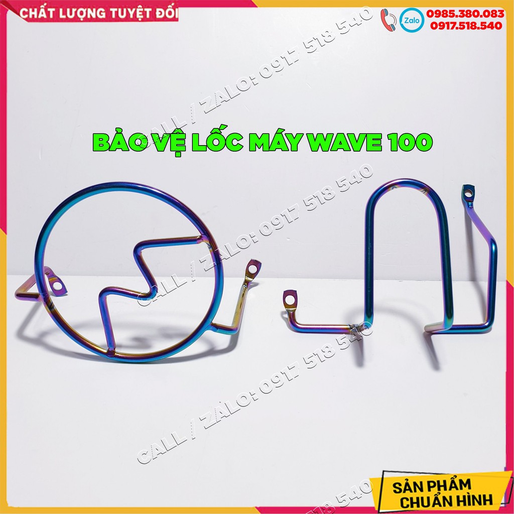 Bộ bảo vệ 2 bên lốc máy Wave A 110, WAVE S 110, WAVE 100, DREAM titan 7 màu