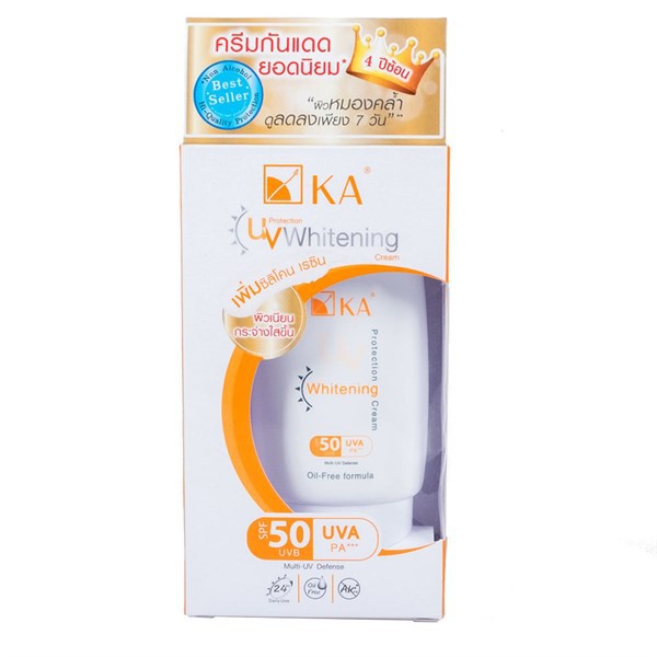 Kem chống nắng KA UV Protection Whitening Cream SPF50 / PA +++ 50g