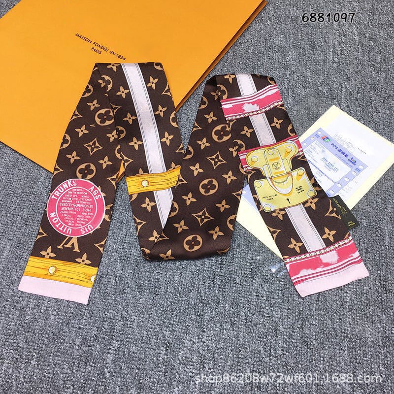 Khăn Quàng Cổ Thắt Nơ Bằng Lụa Giả Thời Trang Xuân Thu