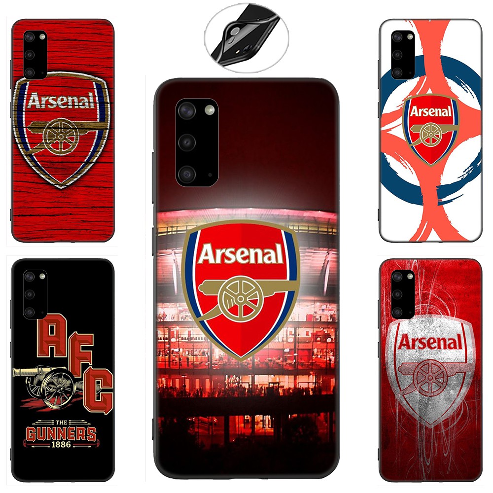 Samsung Galaxy S10 S9 S8 Plus S6 S7 Edge S10+ S9+ S8+ Casing Soft Case 5SF Arsenal FC mobile phone case