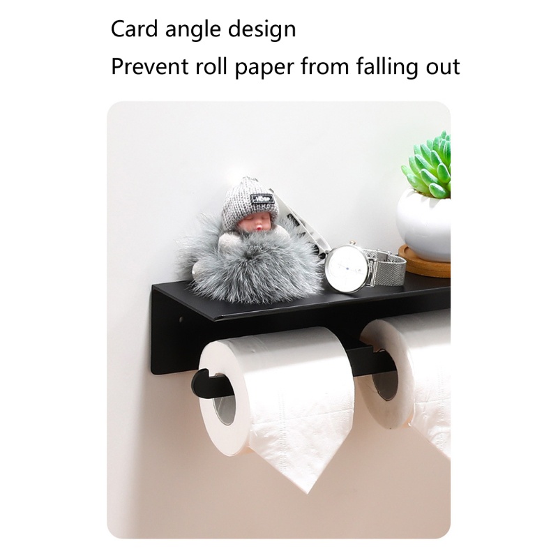 Giá Đỡ Cuộn Giấy Vệ Sinh Gắn Tường Tiện Lợi