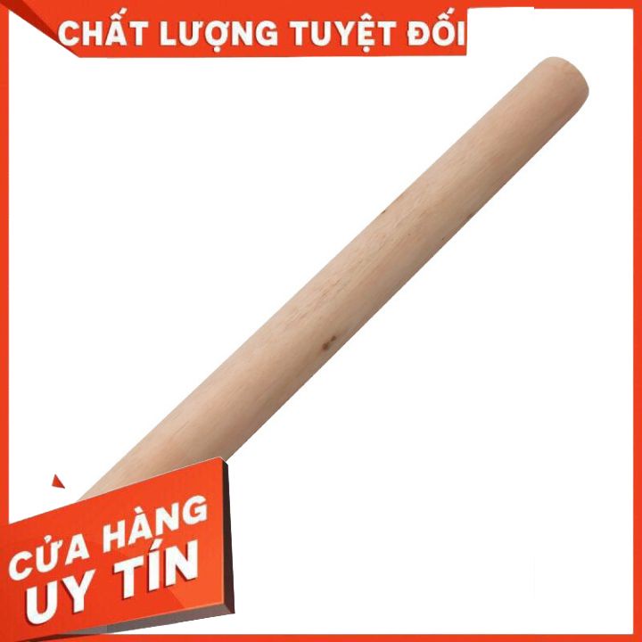 Cây lăn bột , cây cán bột bằng gỗ  dài 28cm - Rolling pin