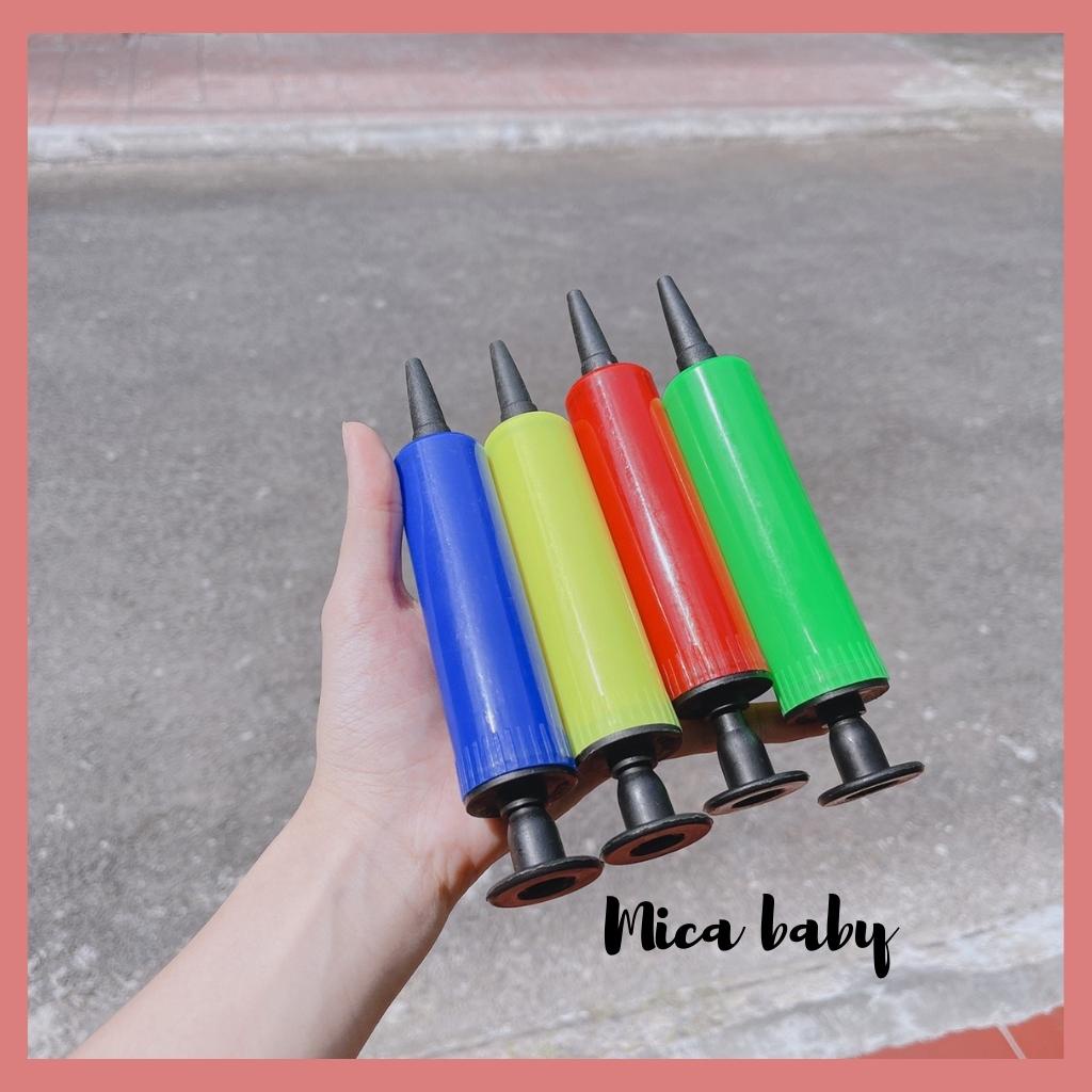 Bơm bóng bay mini cầm tay Mica Baby (màu sắc ngẫu nhiên)