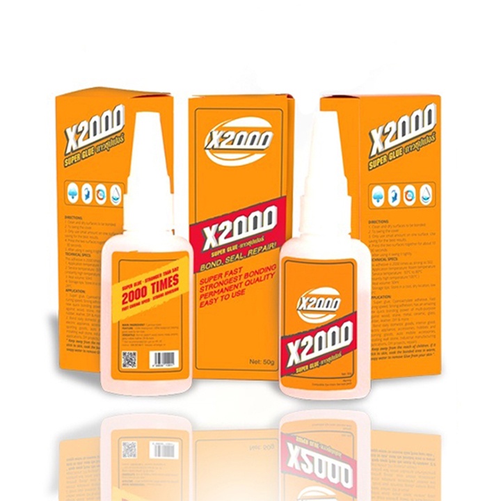 Keo dán X2000, Keo dán đa năng siêu dính, siêu chắc xử lý mọi vật liệu trong nhà