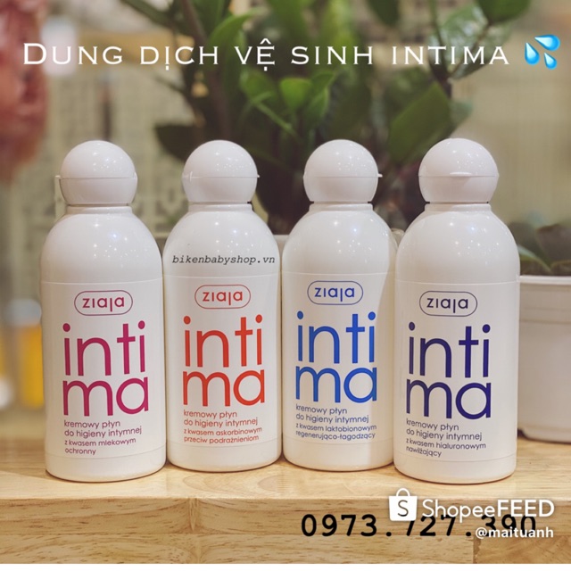 Dung dịch vệ sinh Intima 200ml