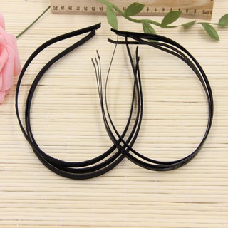 Cài tóc , bờm tóc bọc vải bản 6mm gói 10 chiếc