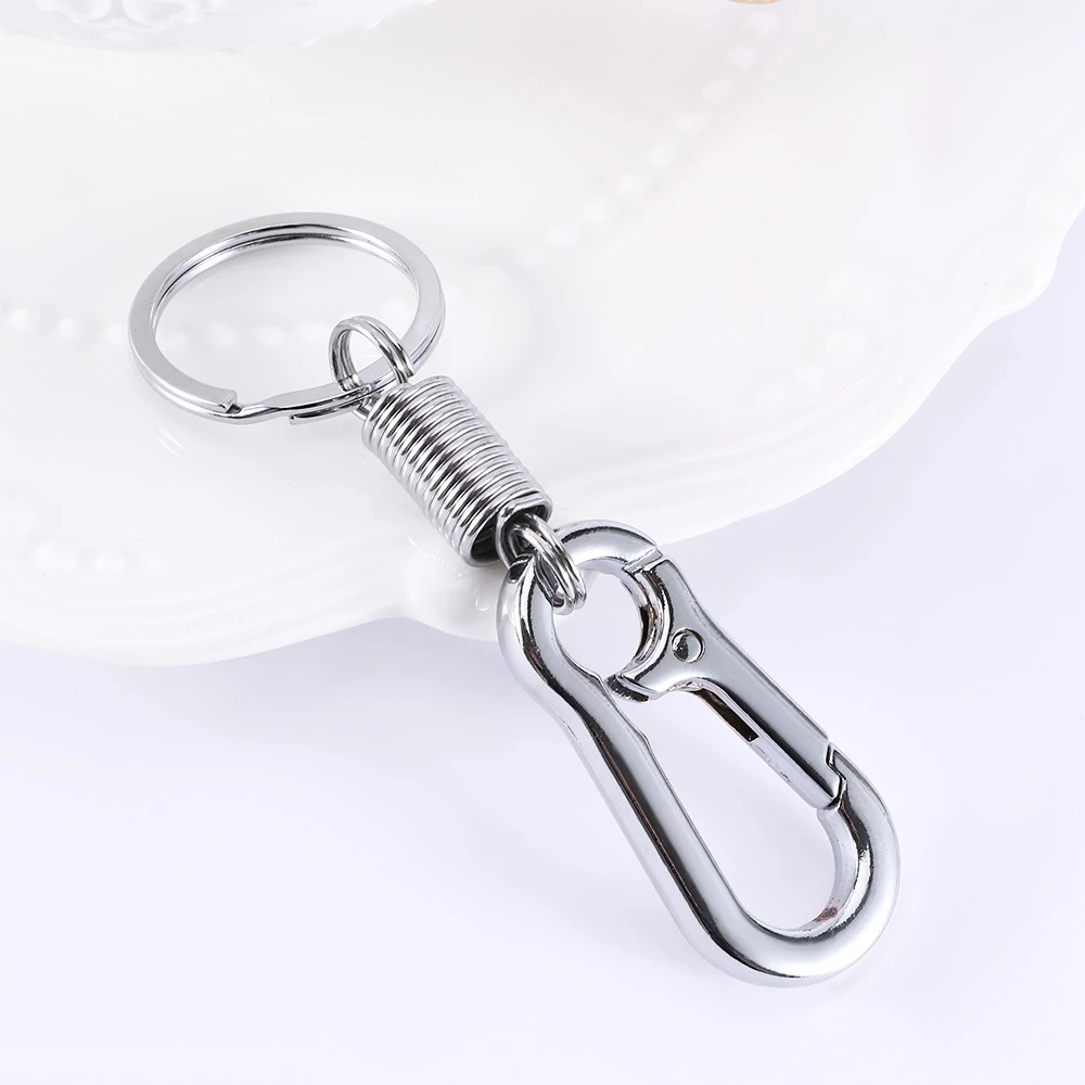 Móc Treo Chìa Khóa Bằng Hợp Kim Không Gỉ Siêu Bền Chống Thất Lạc Tiện Dụng