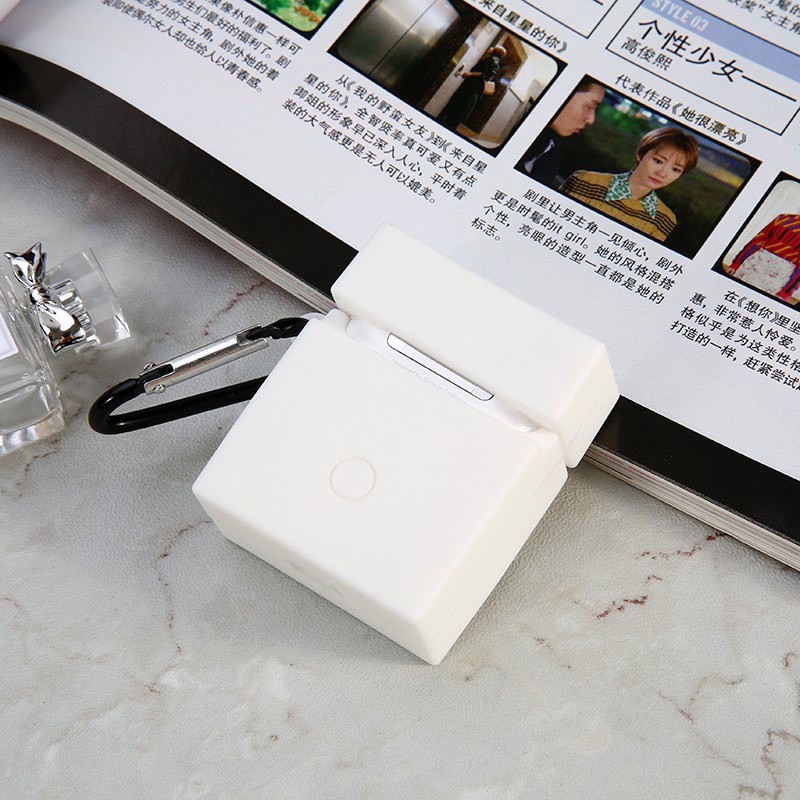 ☘️Tặng kèm móc☘️ Case bao airpod silicon bao thuốc - Vỏ bọc đựng tai nghe không dây i11 i12