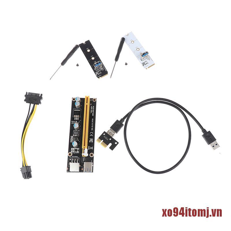 Card Mở Rộng Pcie H1111Z Ngff M.2 Slot Sang Usb3.0 Pci-E Riser Card M2 | BigBuy360 - bigbuy360.vn