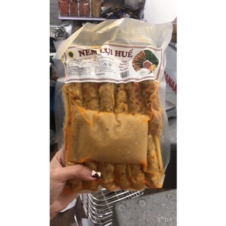 (SBFoods-CHUYÊN SỈ) Nem lụi huế túi 12 chiếc kèm chấm