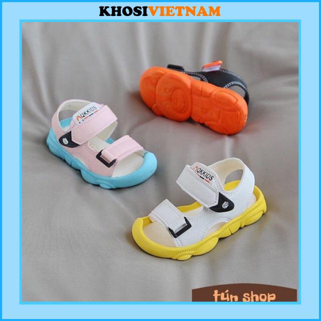 Dép sandal trẻ em chống vấp bé trai bé gái QK Kid mã VGR54