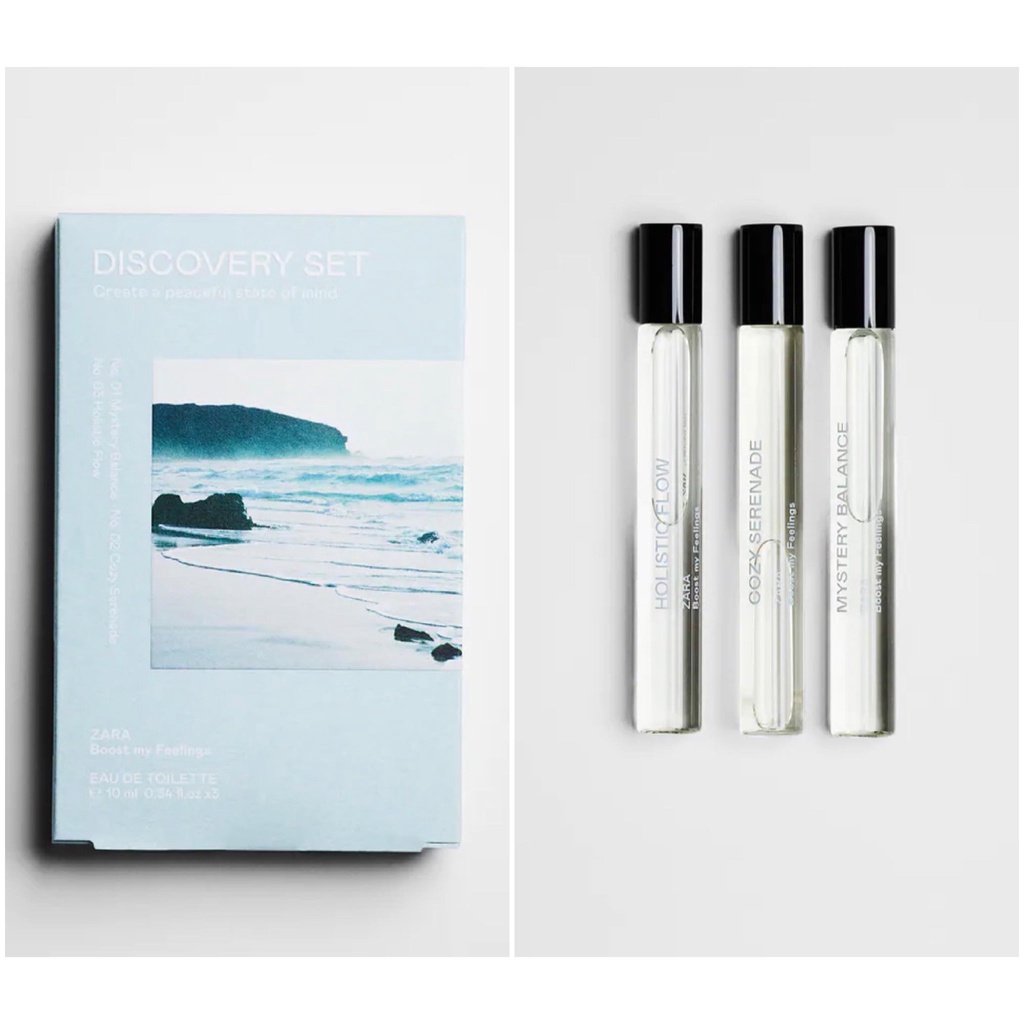 Set Nước Hoa Nữ Zara Discovery EDP 10mlx3 | Thế Giới Skin Care