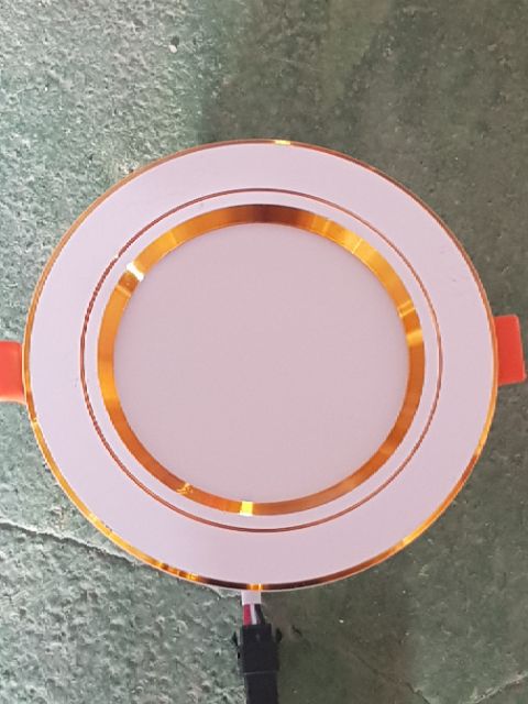 Đèn led âm trần đế tản cao cấp 7w 3 màu | BigBuy360 - bigbuy360.vn