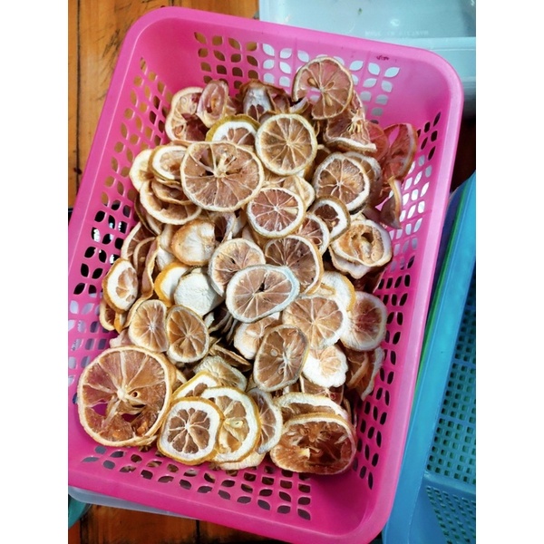 Chanh vàng thái lát sấy khô gói 100gr