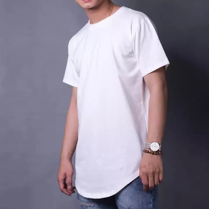 Áo layer tà bầu unisex - longtee basic đen / trắng - áo thun over thời trang nam nữ teen tee