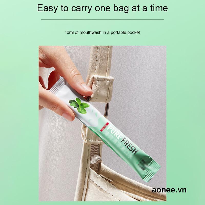 ✨✨Nước súc miệng  gói trắng răng giảm tình trạng ố vàng khỏe nứa lợi giảm hôi miệng Nội địa trung