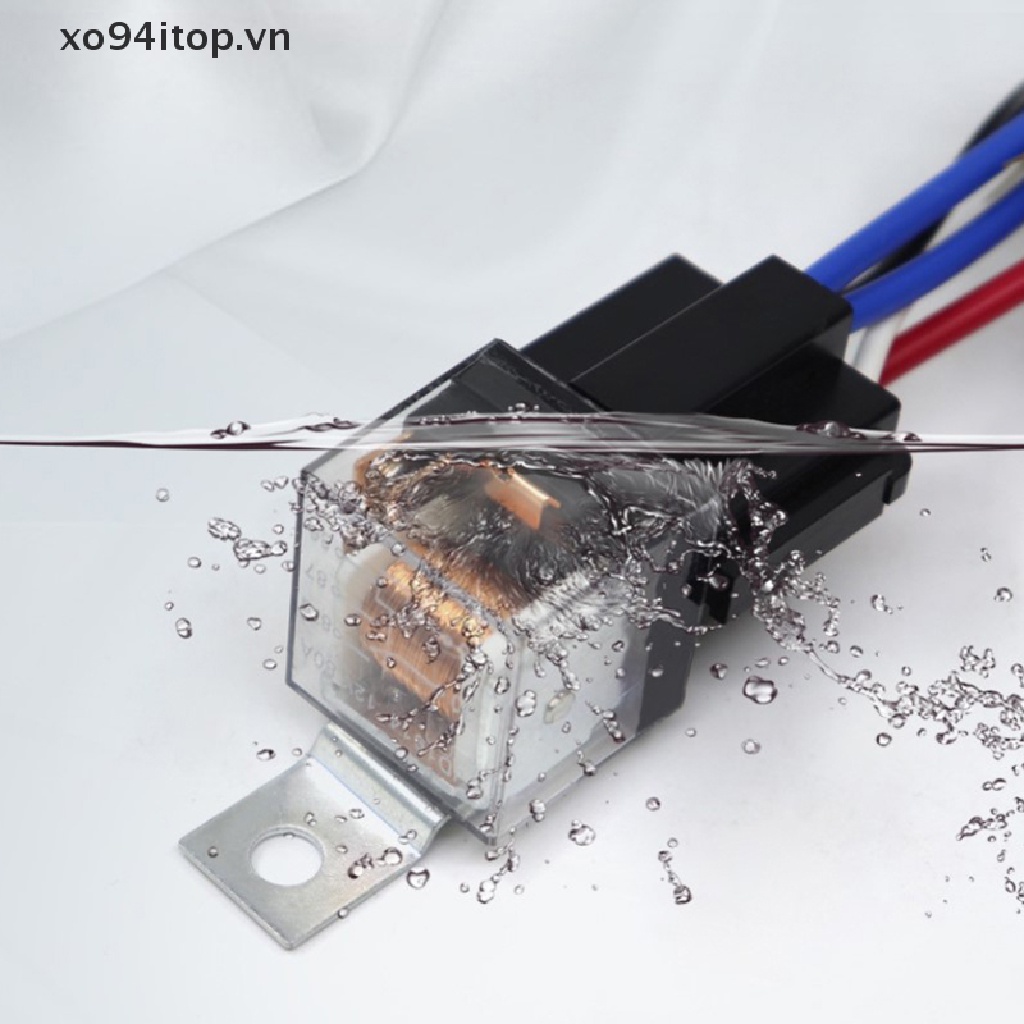 1 Bộ Rơ Le Còi Xe Hơi 12V Chất Lượng Cao