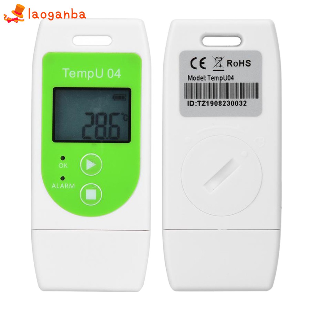 USB Temperature Humidity Recorder Temperature Data Logger Reusable Recording PDF CSV