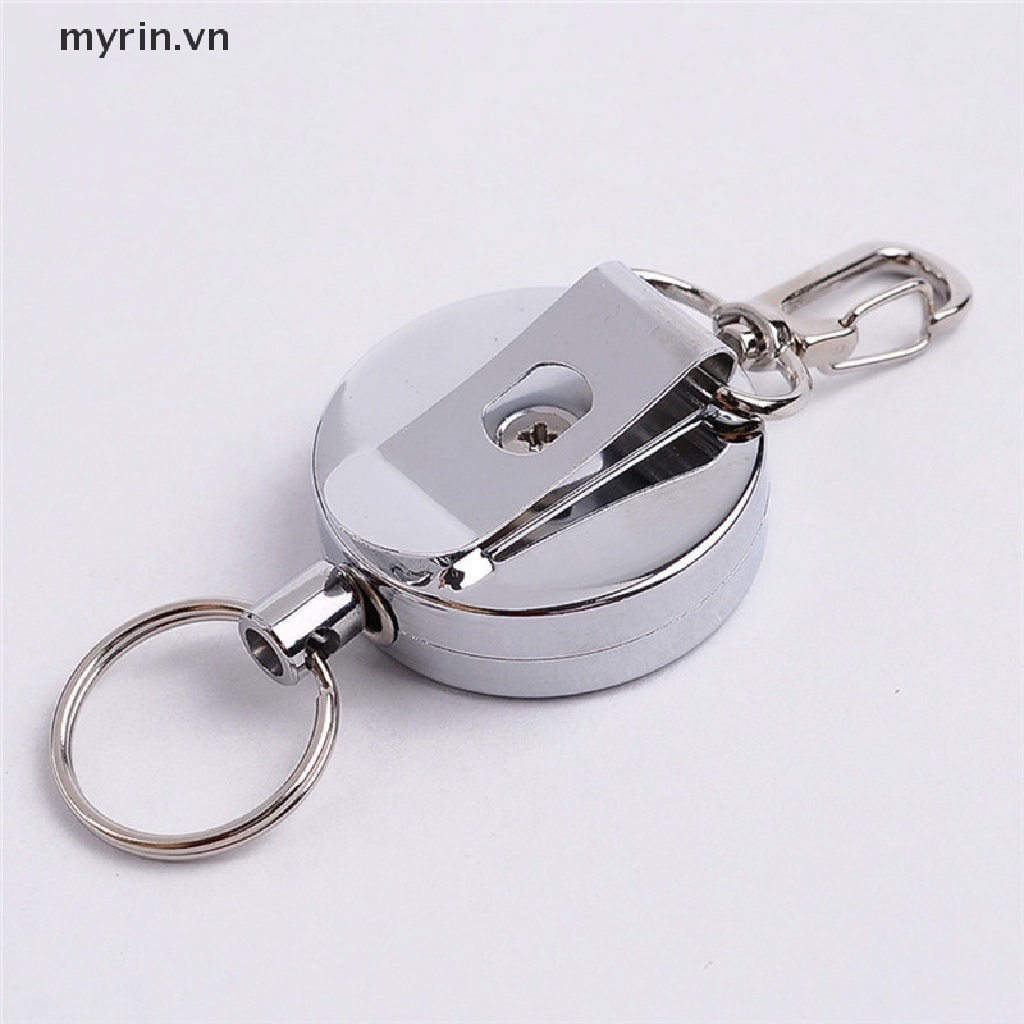 Móc Khóa Dây Thép Co Giãn Chống Thất Lạc Kèm Chuông Báo Động Tiện Dụng