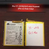 Pin Y7 Pro-2018/ Gr5 mini Huawei (Pin cũ tháo máy)