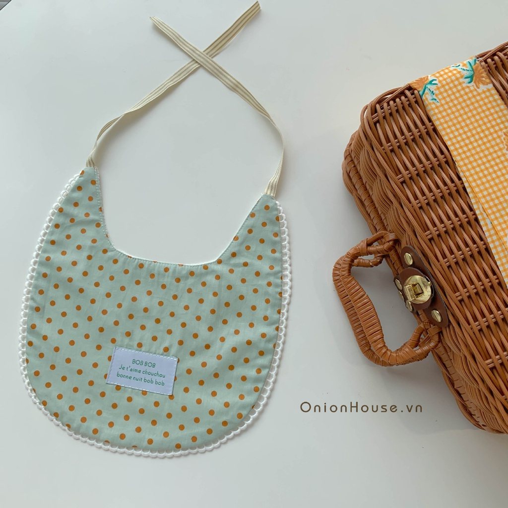 Yếm Hàn Quốc dễ thương xinh xắn vintage cho bé gái