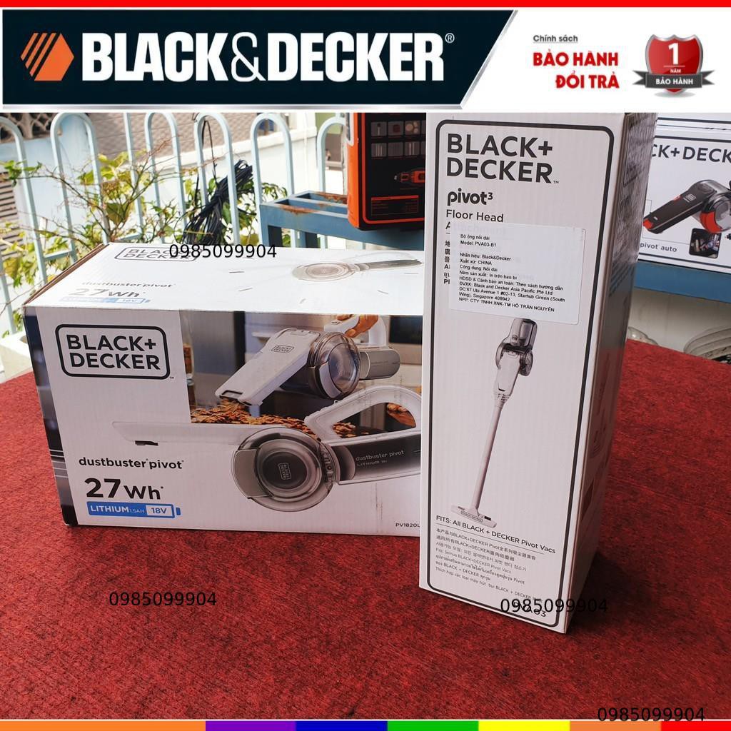 Máy hút bụi cao cấp dùng pin 18v Black &amp; Decker PV1820L GB / PV1820BK B1 / PV1820LF-B1