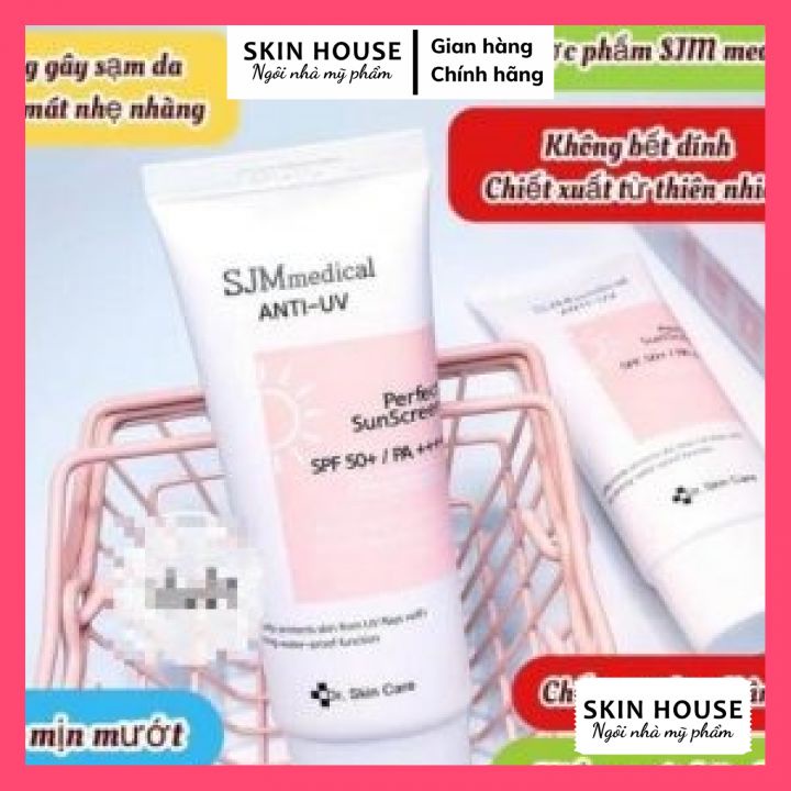 Kem Chống Nắng SJM Medical Anti UV Perfect SunScreen SPF50+/PA++++ 60g - Hàn Quốc