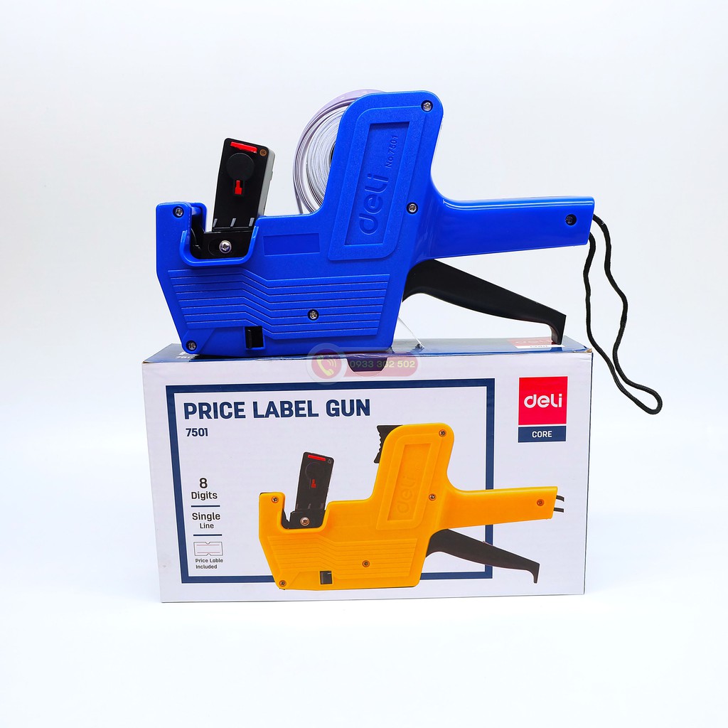 Máy dán giá Deli chính hãng