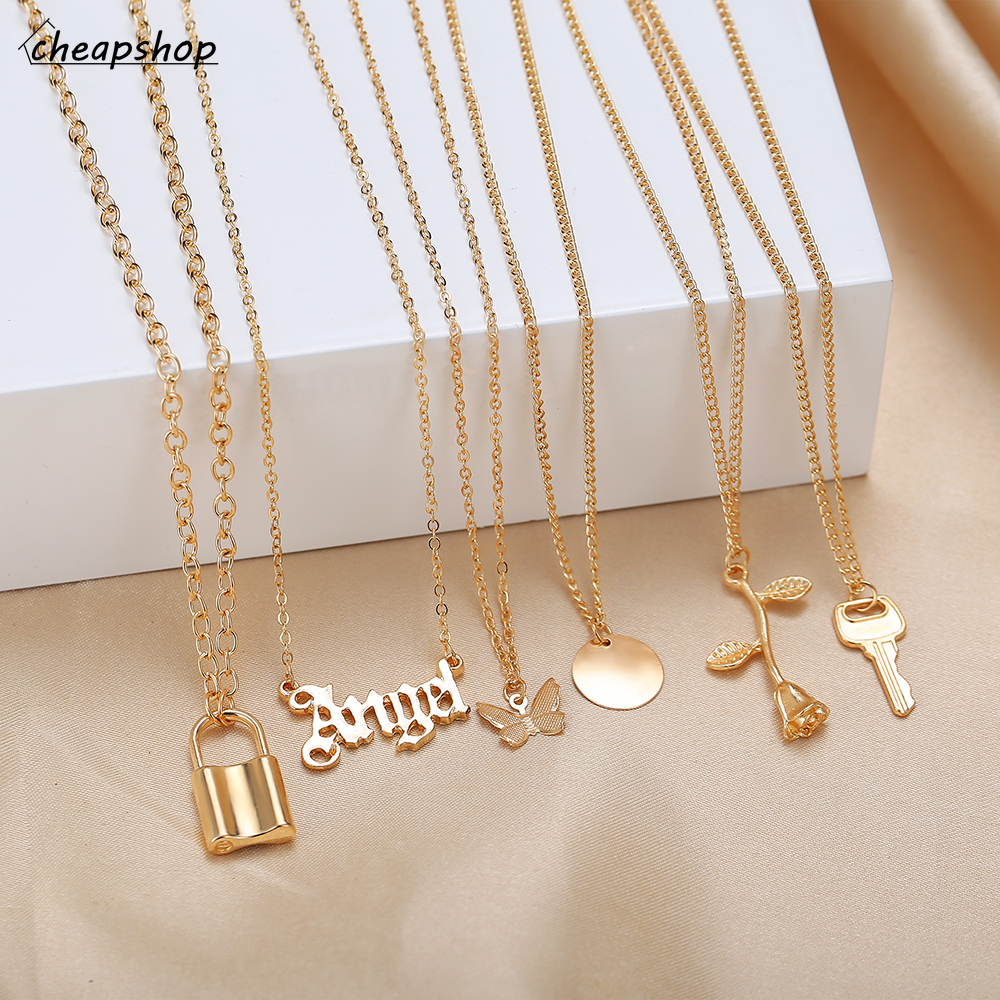 iF YOU Set 6 Vòng Cổ Choker Thời Trang Cho Nữ