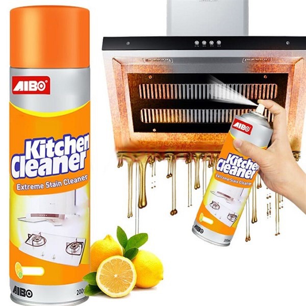 Chai Xịt Tẩy Rửa Bếp Đa Năng Kitchen Cleaner Bọt Tuyết 500ml Tẩy Sạch Trên Mọi Bề Mặt - MTDDT